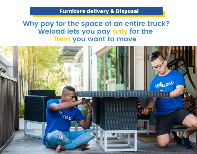 Furniture Delivery & Disposal Main Category Page